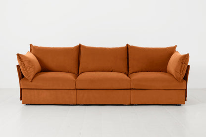 Model 06 3-Seater Sofa, Bronze