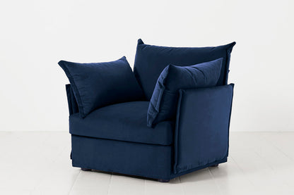 Model 06 Armchair, Indigo