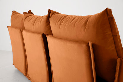 Model 06 3-Seater Right Chaise Sofa, Bronze