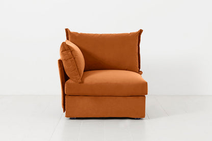 Model 06 Left Arm Module Sofa, Bronze