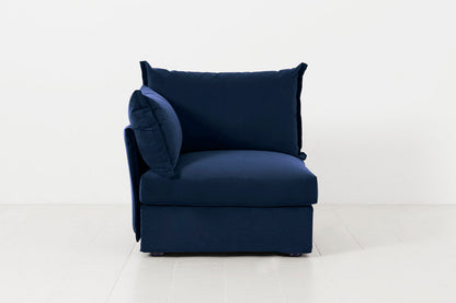 Model 06 Left Arm Module Sofa, Indigo