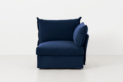 Model 06 Right Arm Module Sofa, Indigo