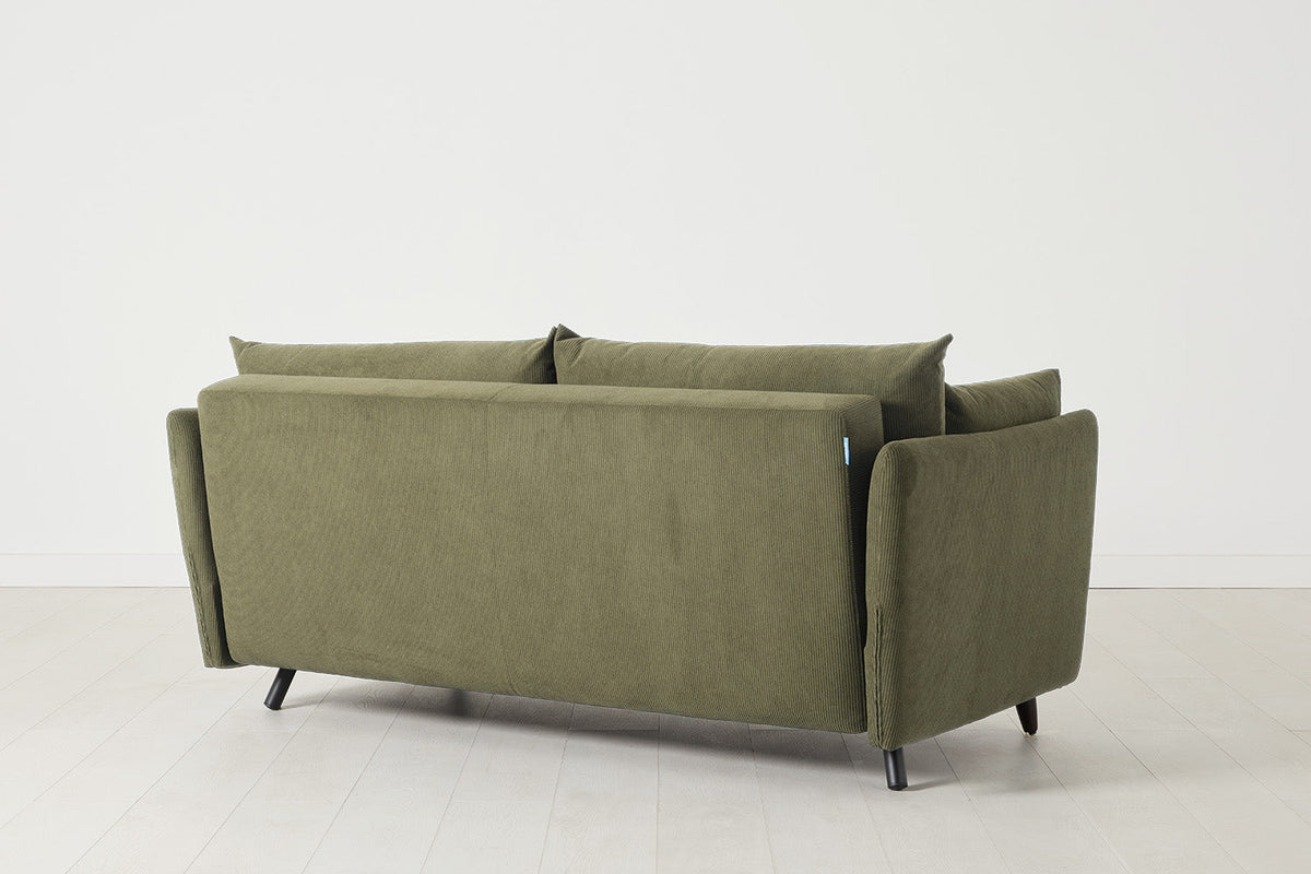Model 08 Sofa Bed 2.5 Seater, Fennel