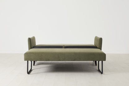 Model 08 Sofa Bed 2.5 Seater, Fennel