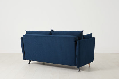 Model 08 Sofa Bed 2 Seater, Oak / Atlantic