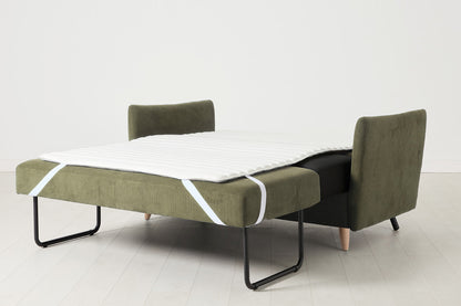 Model 08 Sofa Bed 2 Seater, Oak / Fennel