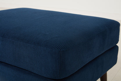 Model 08 Ottoman, Oak / Atlantic