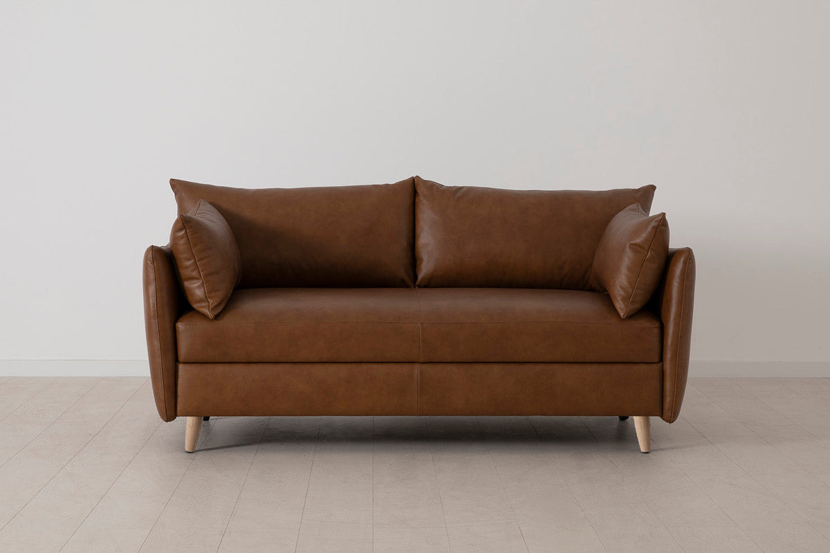 Model 08 Sofa Bed 2 Seater, Oak / Maple
