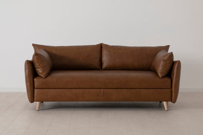 Model 08 Sofa Bed 2.5 Seater, Oak / Maple