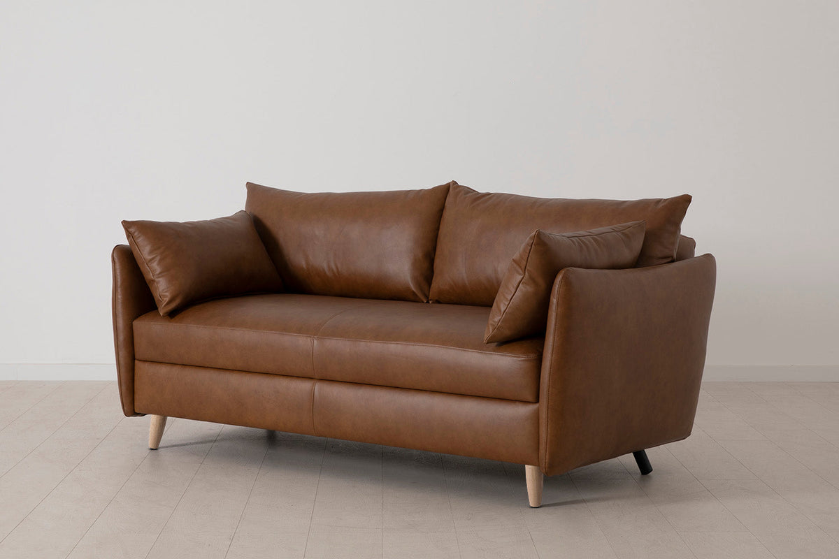 Model 08 Sofa Bed 2 Seater, Oak / Maple