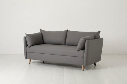 Model 08 Sofa Bed 2 Seater, Oak / Risso