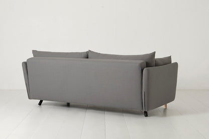 Model 08 Sofa Bed 2.5 Seater, Oak / Risso