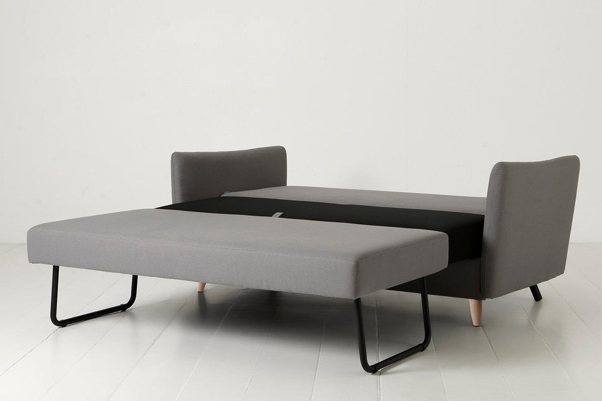 Model 08 Sofa Bed 2 Seater, Oak / Risso