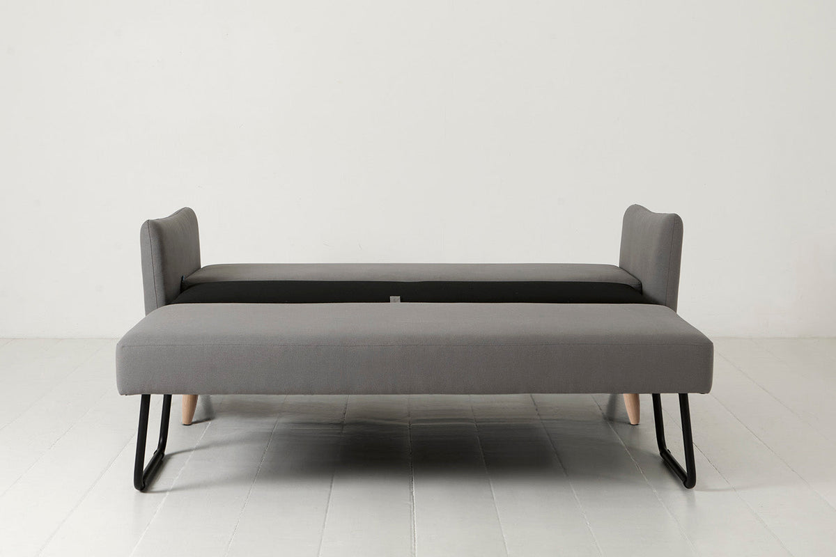 Model 08 Sofa Bed 2 Seater, Oak / Risso