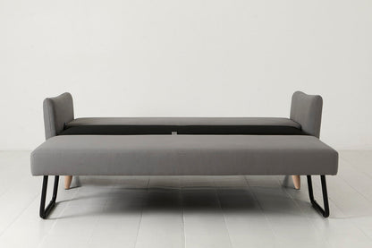 Model 08 Sofa Bed 2.5 Seater, Oak / Risso