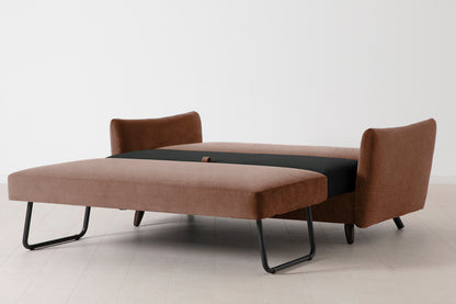Model 08 Sofa Bed 2.5 Seater, Russet