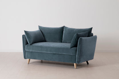 Model 08 Sofa Bed 2 Seater, Oak / Hydro