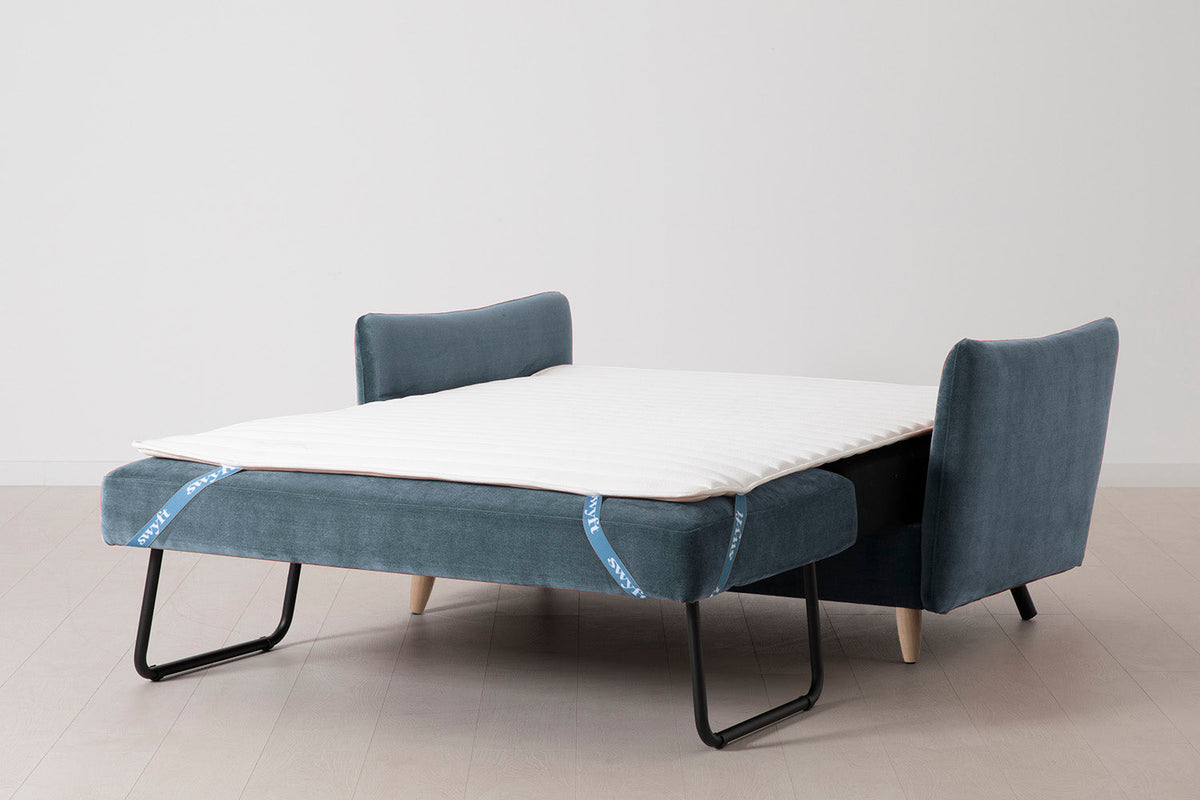 Model 08 Sofa Bed 2 Seater, Oak / Hydro