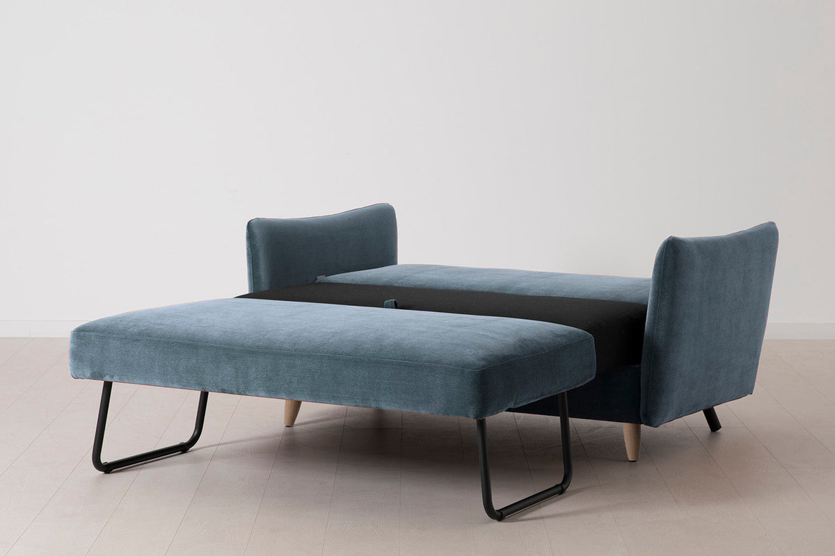 Model 08 Sofa Bed 2 Seater, Oak / Hydro