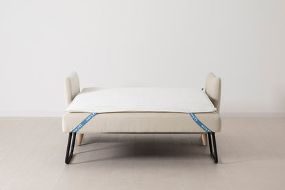 Model 08 Sofa Bed 2 Seater, Oak / Chalk