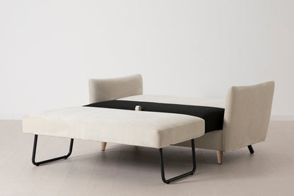 Model 08 Sofa Bed 2 Seater, Oak / Chalk