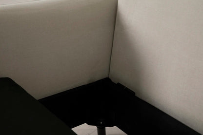 Model 08 Sofa Bed 2 Seater, Oak / Chalk