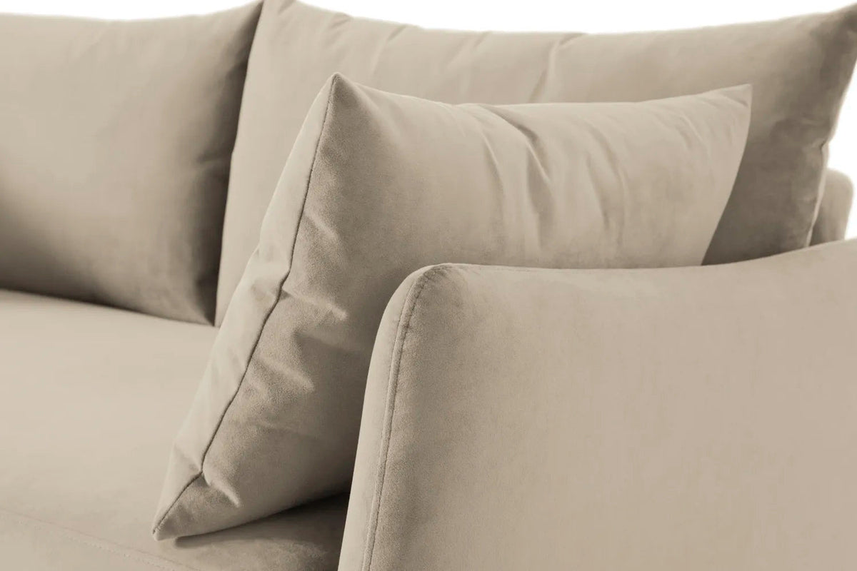 Model 08 Sofa Bed 2 Seater, Oak / Bone