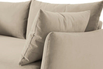 Model 08 Sofa Bed 2 Seater, Oak / Bone
