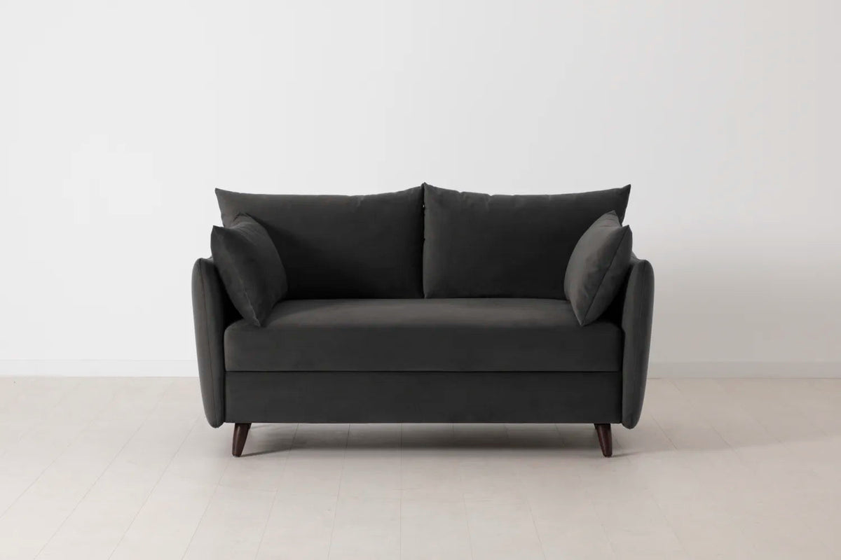 Model 08 Sofa Bed 2 Seater, Charcoal