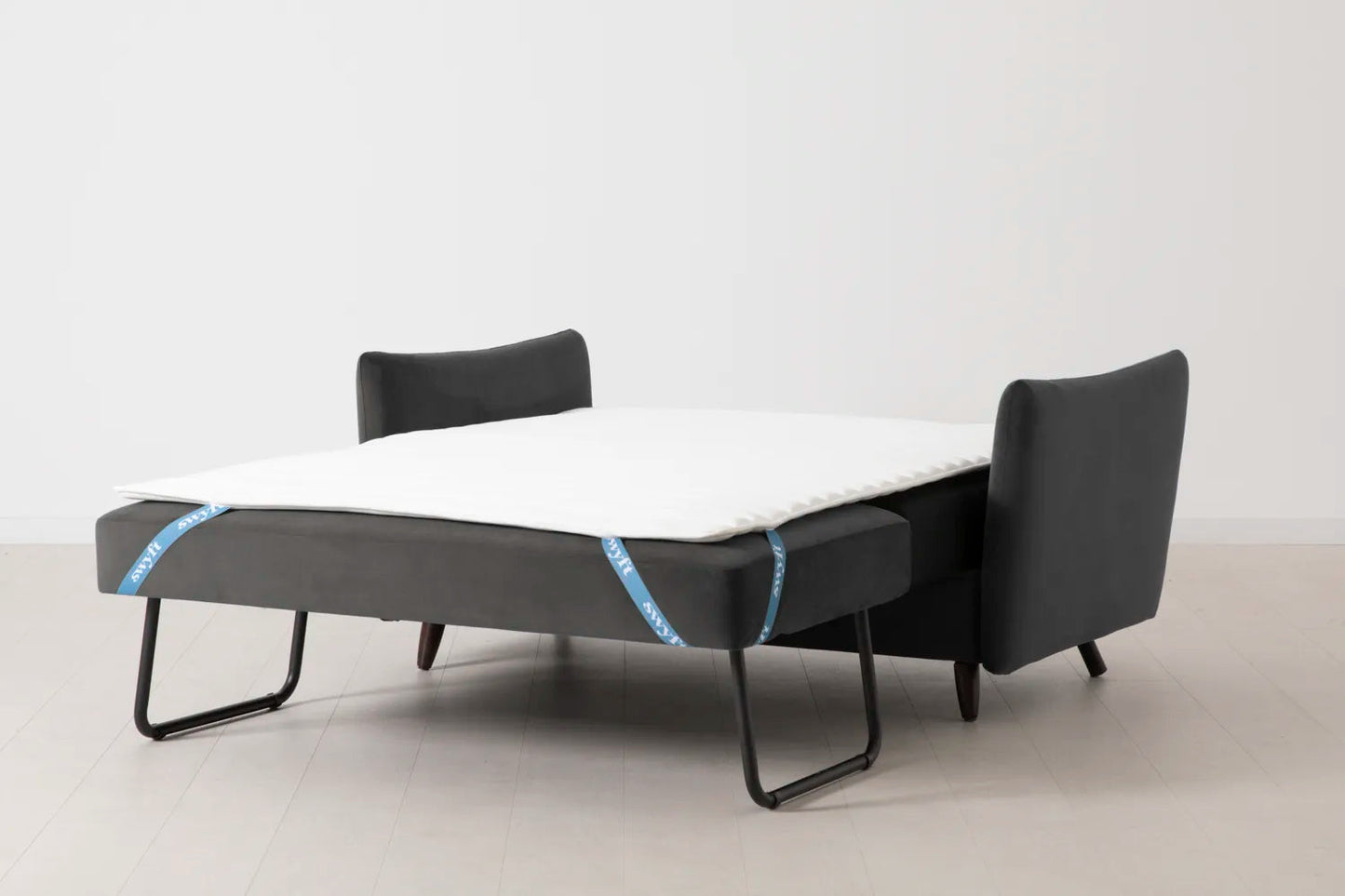 Model 08 Sofa Bed 2 Seater, Charcoal