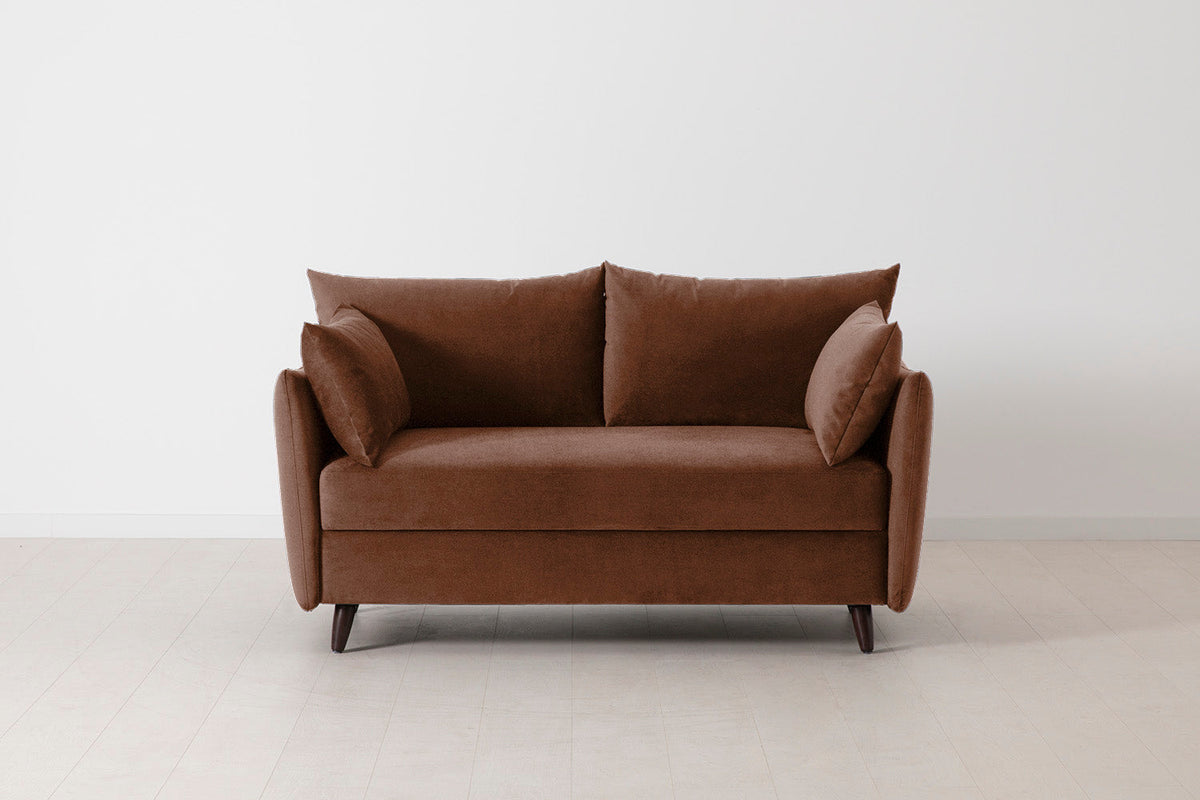 Model 08 Sofa Bed 2 Seater, Russet