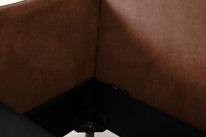 Model 08 Sofa Bed 2 Seater, Russet