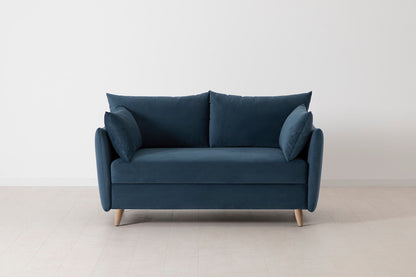 Model 08 Sofa Bed 2 Seater, Oak / Teal