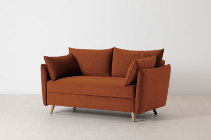 Model 08 Sofa Bed 2 Seater, Oak / Umber