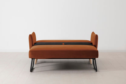 Model 08 Sofa Bed 2 Seater, Oak / Umber