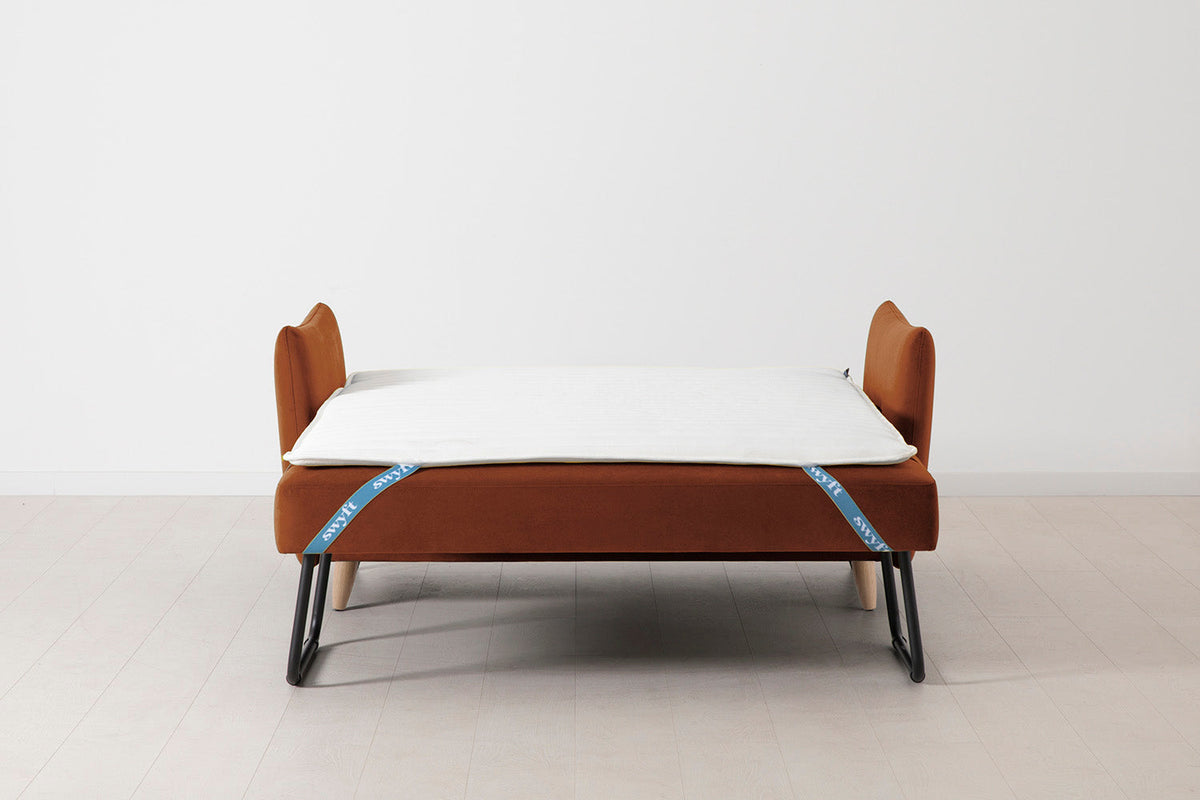 Model 08 Sofa Bed 2 Seater, Oak / Umber