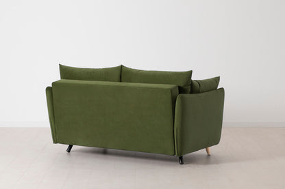 Model 08 Sofa Bed 2 Seater, Oak / Vine