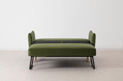 Model 08 Sofa Bed 2 Seater, Oak / Vine