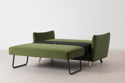 Model 08 Sofa Bed 2 Seater, Oak / Vine