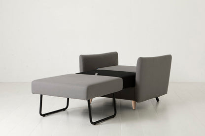 Model 08 Chair Bed Single Sofa Bed, Oak / Risso