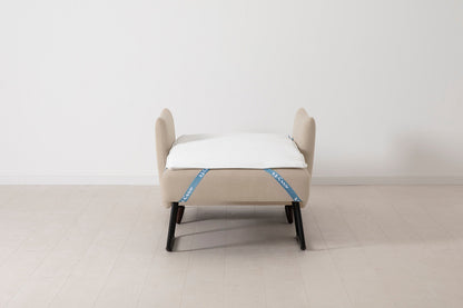 Model 08 Chair Bed Single Sofa Bed, Oatmeal
