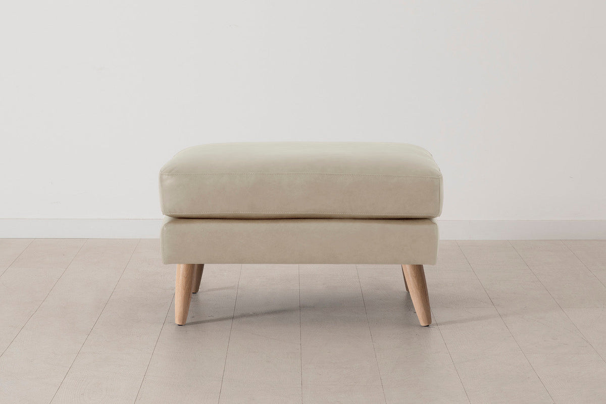 Model 08 Ottoman, Oak / Oyster