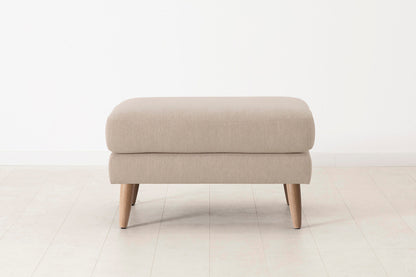 Model 08 Ottoman, Oak / Oatmeal