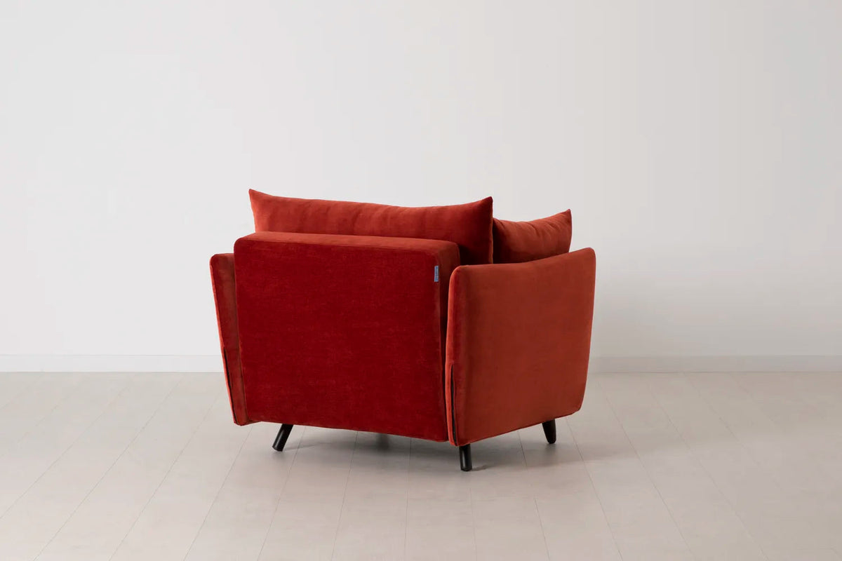Model 08 Chair Bed Single Sofa Bed, Harissa