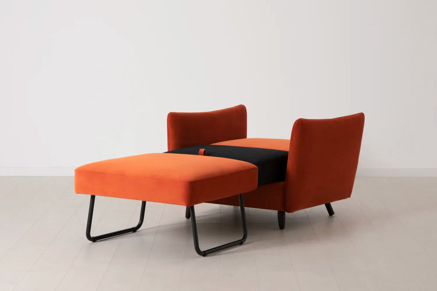 Model 08 Chair Bed Single Sofa Bed, Paprika
