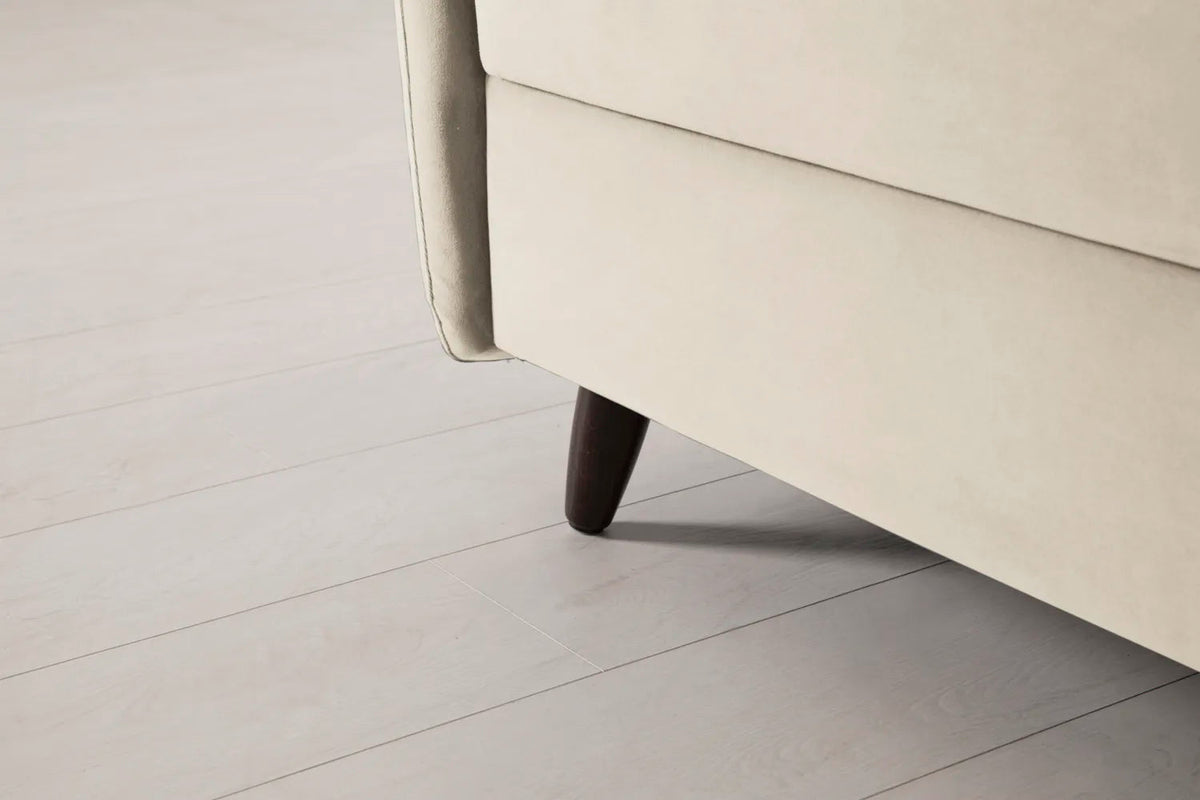 Model 08 Chair Bed Single Sofa Bed, Bone
