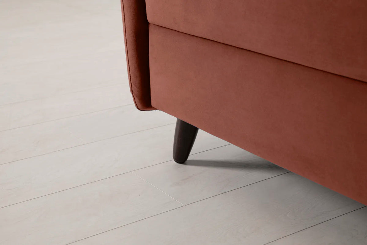 Model 08 Chair Bed Single Sofa Bed, Brick