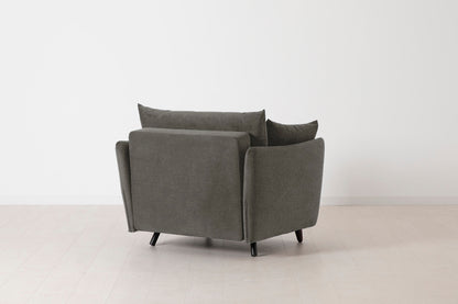 Model 08 Chair Bed Single Sofa Bed, Mink