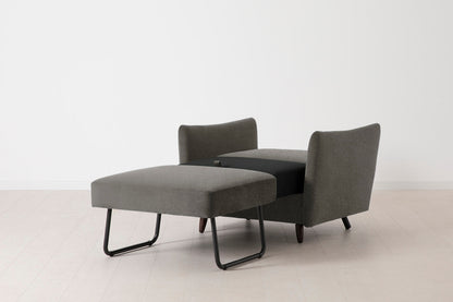 Model 08 Chair Bed Single Sofa Bed, Mink