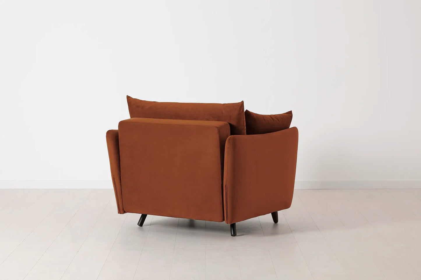 Model 08 Chair Bed Single Sofa Bed, Umber